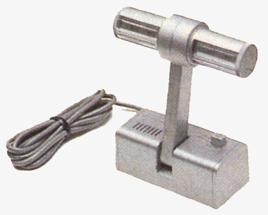 Silver metal tube sealing machine with power cord, used in industrial settings for sealing cylindrical objects.